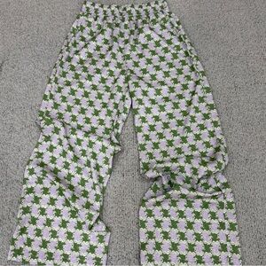 English Factory Floral Print Wide Leg Pants – XS